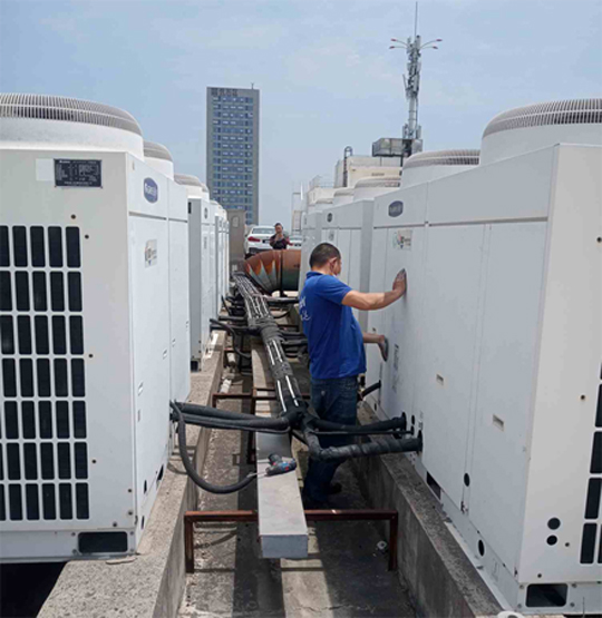 北戴河中央空调制热和不制冷系统维修方法